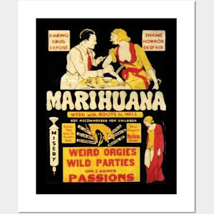 Anti-Marijuana Campaign Shirt Posters and Art